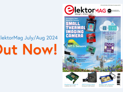 Elektor Luglio/Agosto 2024: IoT e Sensori