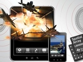 3D-stereo geluidsbeeld voor smartphones en tablets