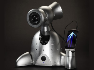 Muzikale robot voor smartphone