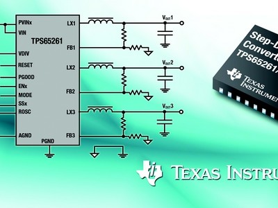 Nieuwe synchrone DC/DC-converters met drie uitgangen