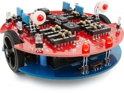 Robot zonder microcontroller!