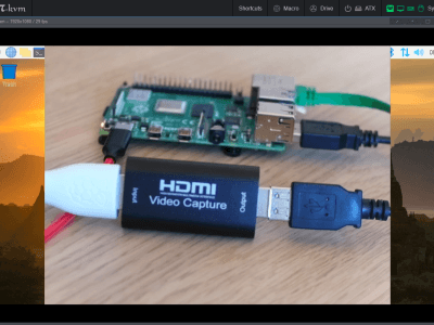 Raspberry Pi als KVM-afstandbediening - Softwaretest Pi-KVM