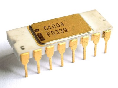 De geboorte van de microprocessor: De Intel 4004