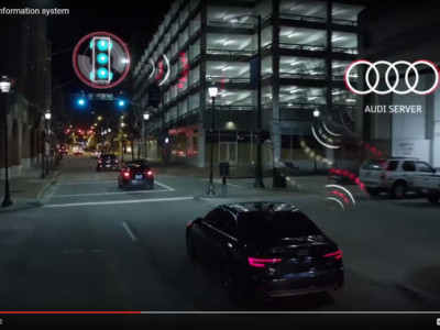 Audi praat met verkeerslichten