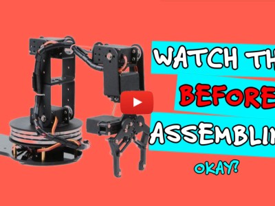 Het bouwen van de Makerfabs 6-DOF Robot Arm met Raspberry Pi Pico