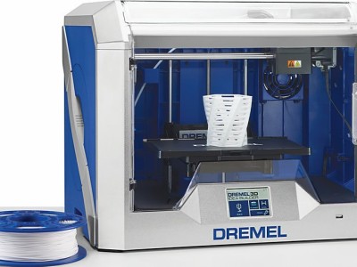 Test van de nieuwe 3D-printer van Dremel (3D40)