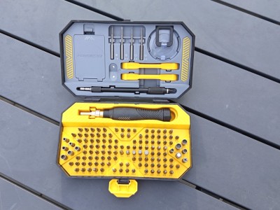 De Jakemy JM-8183 magnetische precisie schroevendraaier set (145-in-1)
