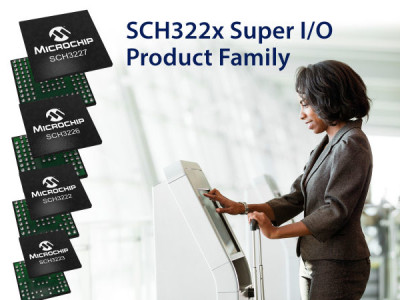 Nieuwe SCH322X I/O-controllers van Microchip