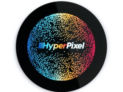 Rond touchscreen HyperPixel 2.1 Round voor Raspberry Pi