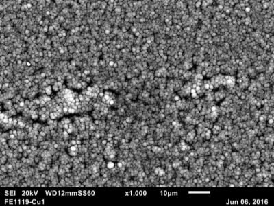 Het poreuze silicium-anodemateriaal (foto: LeydenJar Technologies).