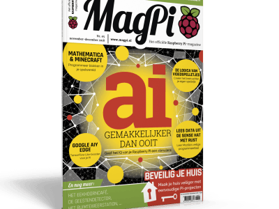 Nieuwe Nederlandse MagPi: Alles over AI voor beginners