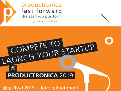 Startup in de electronica? Doe mee met productronica Fast Forward 2019 