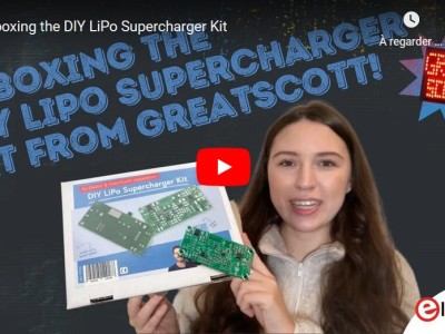 Unboxing de GreatScott! DIY LiPo Supercharger Kit 