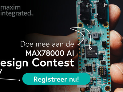 Doe mee aan de max78000 AI ontwerpwedstrijd