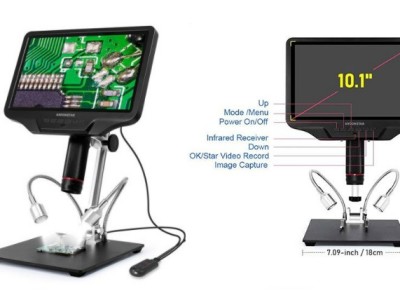 Werk nauwkeurig met de Andonstar digitale microscoop AD409 