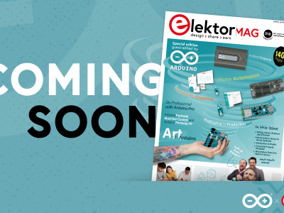 Arduino en Elektor werken samen voor een nieuwe editie van Elektor Mag