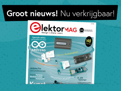 Arduino gast-editie van Elektor Mag. Nu verkrijgbaar!