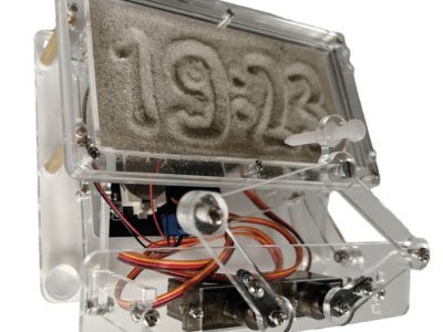 Raspberry Pi Pico-gebaseerde zandklok-kit