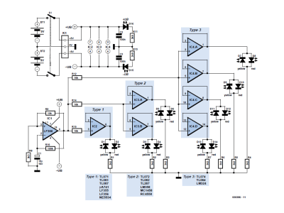 Schakeling: Op-Amp Tester