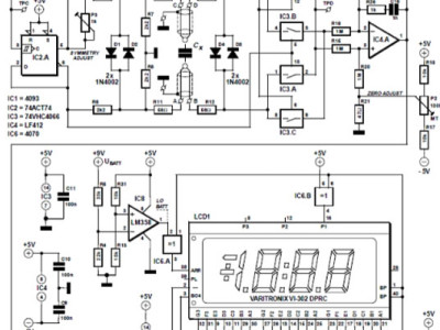 Schakeling: DIY-in-circuit-condensatortester