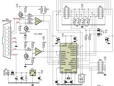 Circuit: MiniSim OBD-simulator