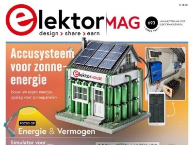 Elektor januari/februari 2025: Energie & Vermogen