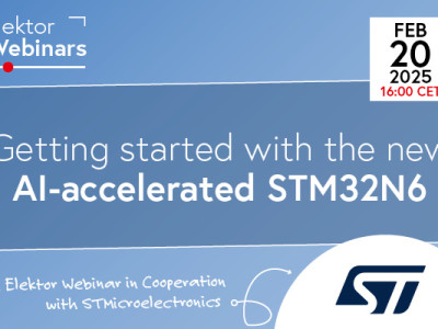 Webinar: Aan de slag met de nieuwe AI-versnelde STM32N6