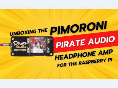 Pimoroni Pirate Audio: Hoofdtelefoonversterker