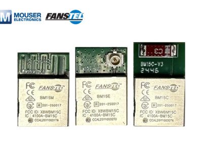 Fanstel BM15x Nordic nRF54-gebaseerde modules