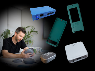 Complete assemblage elektronicabehuizing