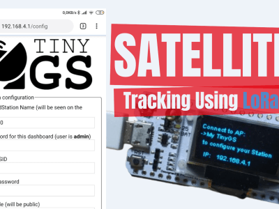 Satelliettracking met behulp van LoRa: Het TinyGS-netwerk brengt gegevens uit de ruimte naar de aarde