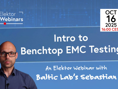 Webinar: Introductie tot EMC-testen op de werkbank met Baltic Lab