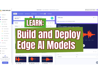 Maak kennis met Edge Impulse Studio: Eenvoudig Edge-AI modellen bouwen en implementeren