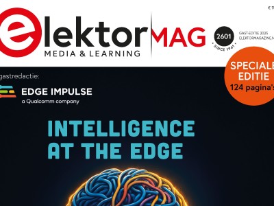 Nu beschikbaar: Elektor Mag, gastredactie door Edge Impulse