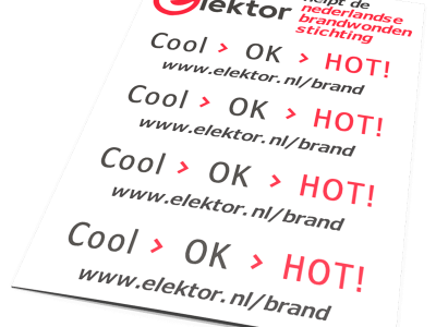 Elektor-thermosticker