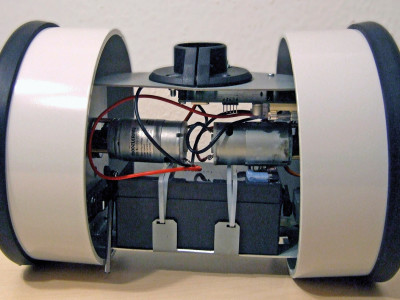 Chassis met gemonteerde wielen