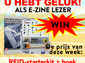 Nog geen Elektor E-zine lezer? Meld u dan vandaag nog aan!