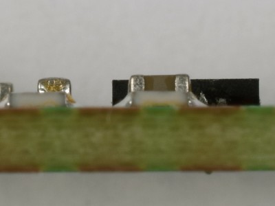 Side view of USB-RS232 converter PCB 180537-1 v1.0 Side view of USB-RS232 converter PCB 180537-1 v1.0 with a socket connected to K2
