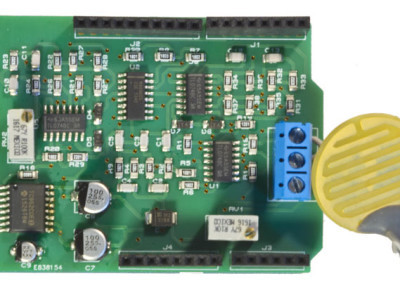 Figure 11 Photography of the circuit shield with its probe