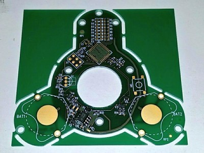 Real pcb The first real PCB. Ready to be populated :-)