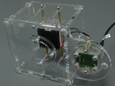 Bottom side Detail of the bottom side of enclosure no. 2