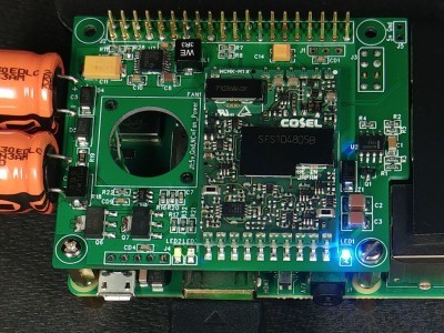 RevB board in use PoE powered RPi3B+
