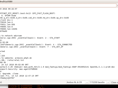 Successful connection to eduroam network Connection was sucessful throught PEAP + MsCHAPv2 methods, authorized.