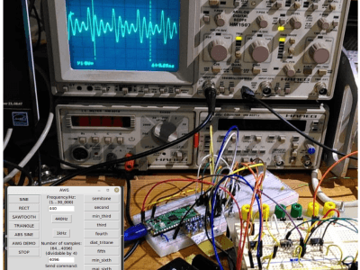 Arbitraire functiegenerator met Raspberry Pi Pico