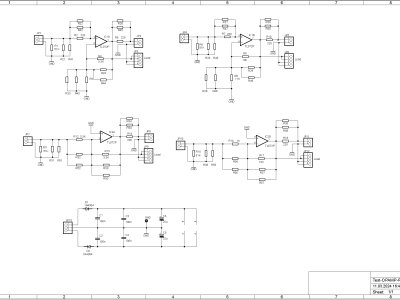 OpAmp- en Weerstandtestprint voor Audio-evaluatie