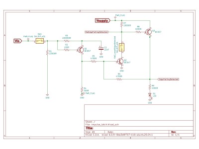 Bouw een snelle dalende flank detector zonder microcontroller