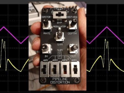 Pipeline Vervorming: Doe-het-zelf analoge audio-FX voor synthesizers en gitaren