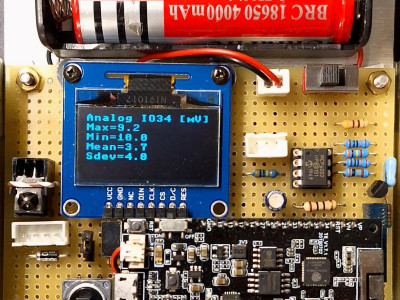 Lineaire Analoge Ingangsinterface met Volledig Bereik voor ESP32 ADC