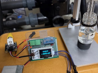 ESP32 Redox-meter voor zwembadbewaking