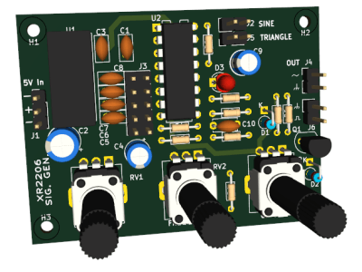XR2206 functiegeneratorset: Modificaties voor verbeterde nauwkeurigheid